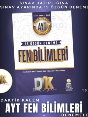 Didaktik Kalem AYT Fen Bilimleri 15 Deneme