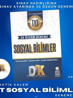 Didaktik Kalem TYT Sosyal Bilimler 30 Deneme