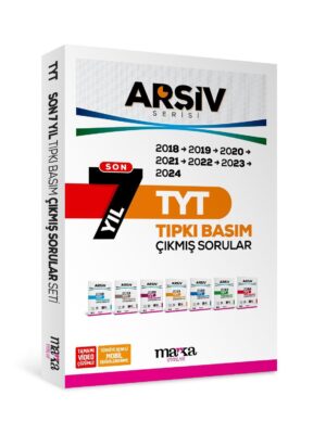 Marka Yayınları TYT Son 7 Yıl Tıpkı Basım Çıkmış Sorular - Arşiv Serisi