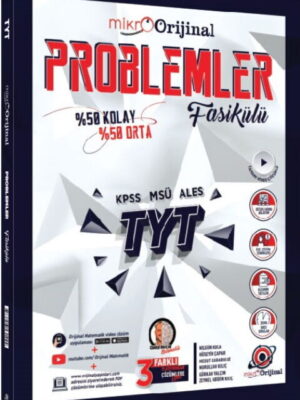 Orijinal Mikro TYT Problemler Fasikülü Soru Bankası