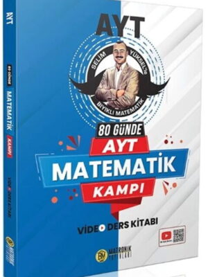 Bıyıklı Matematik 80 Günde AYT Matematik Kampı Video Ders Kitabı